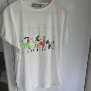 White Graphic T-Shirt